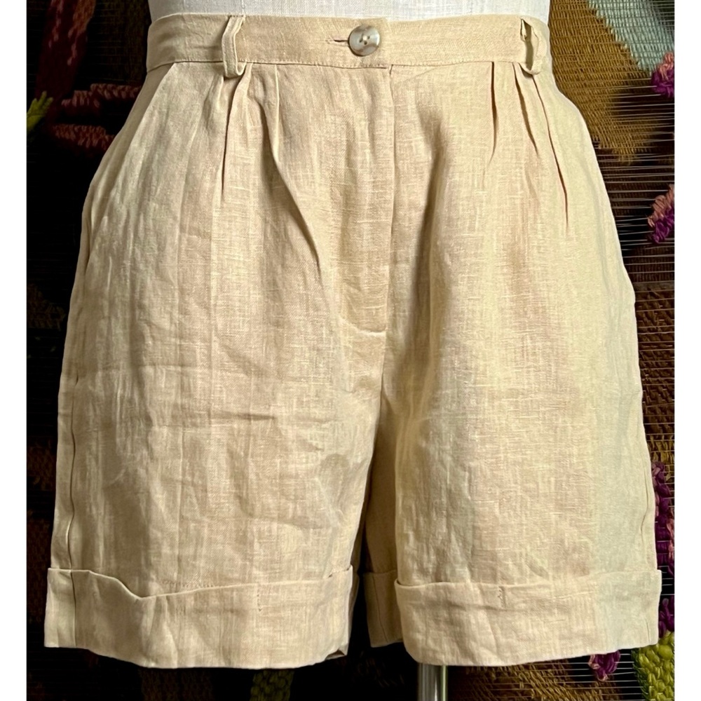 Anthropologie Faithfull The Brand Linen Shorts 6